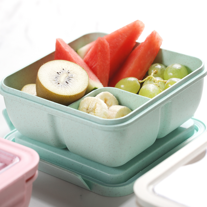 Ladelle Porta Poppy Large Bento Box Blue Lifestyle | Merchants Homewares