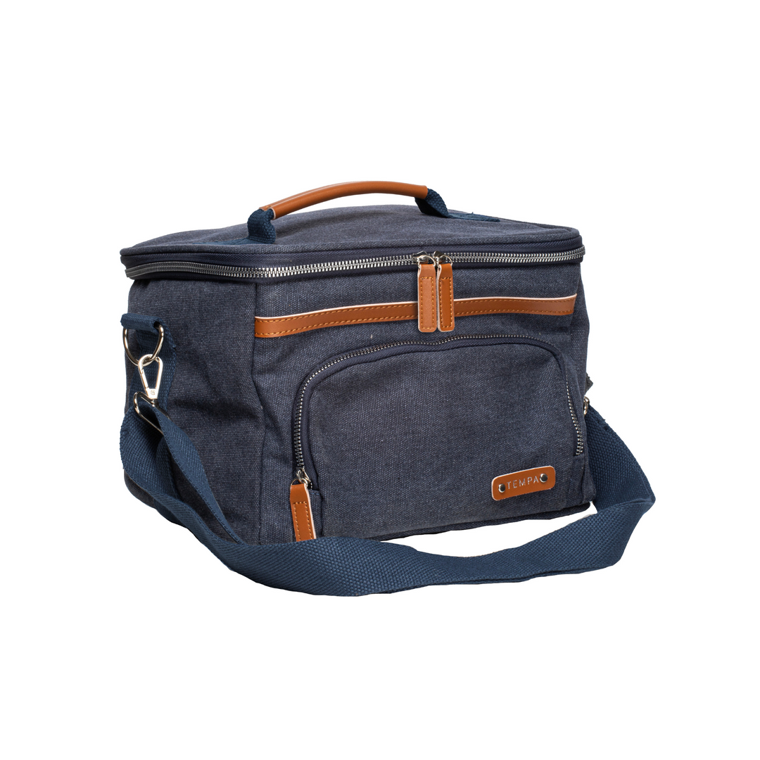 Ladelle Tempa Kayce Navy Insulated Cooler Bag | Merchants Homewares