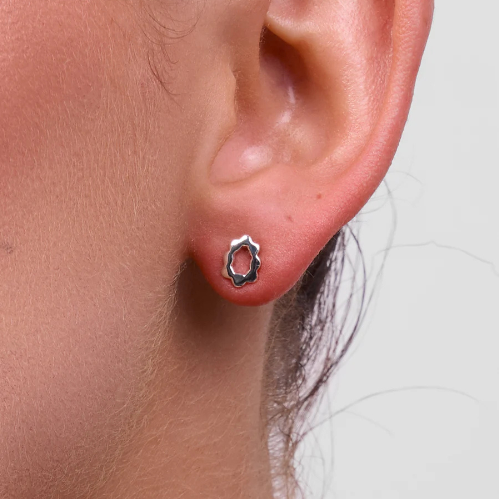 Liberté Petite Whimsy Silver Earring Lifestyle | Merchants Homewares