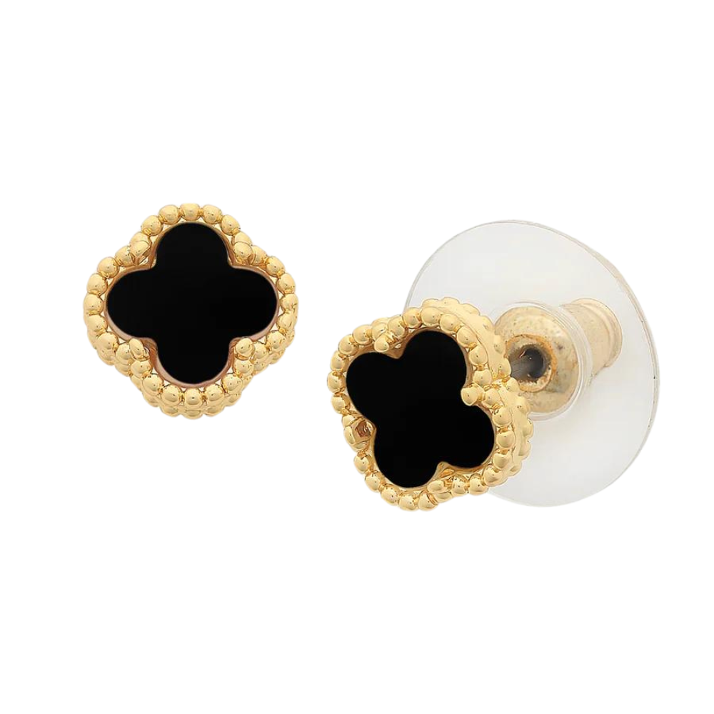 Liberté Reign Gold Jet Earring | Merchants Homewares