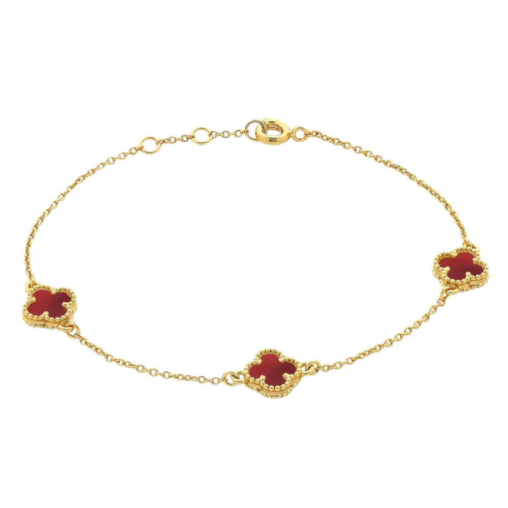 Liberté Reign Gold Scarlet Bracelet | Merchants Homewares