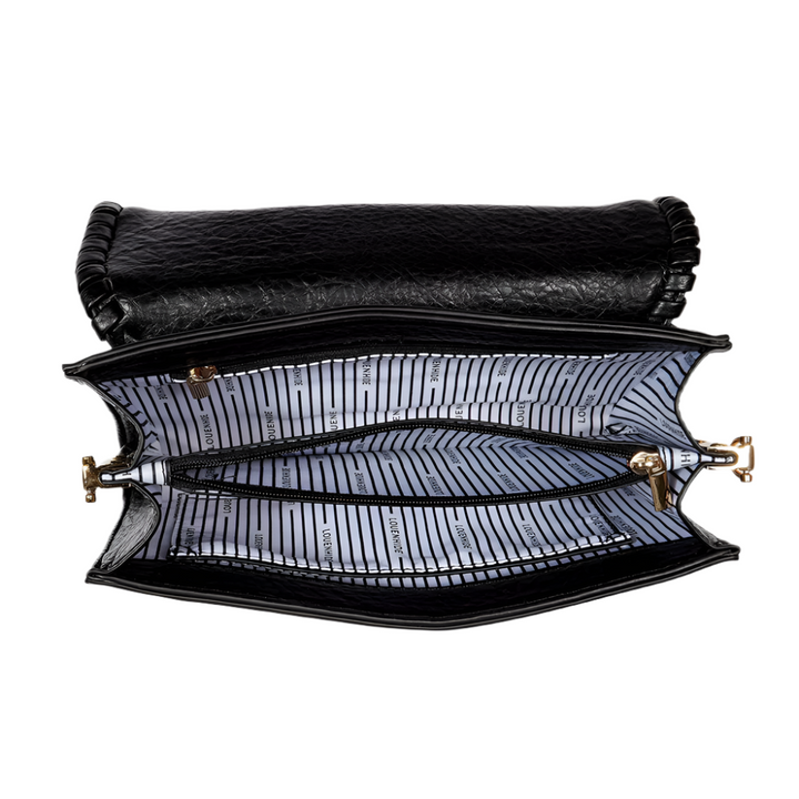 Louenhide Harlow Crossbody Bag Black Open | Merchants Homewares