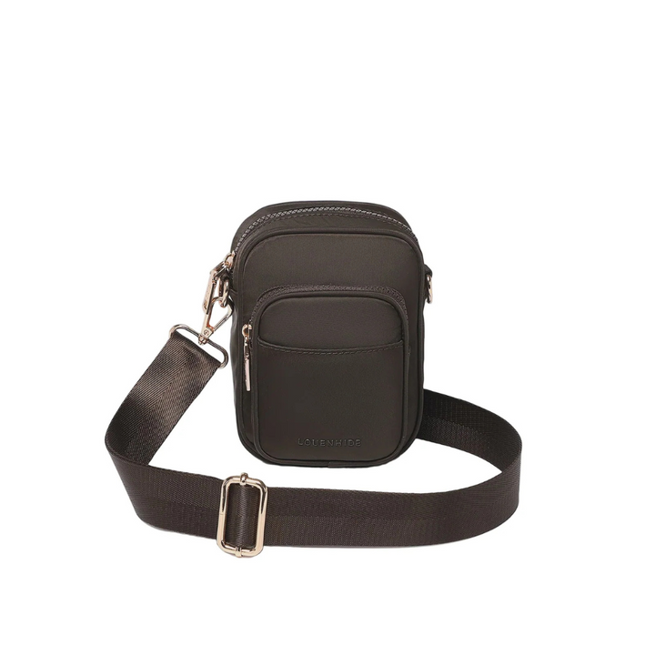 Louenhide Lyla Phone Bag Chocolate | Merchants Homewares