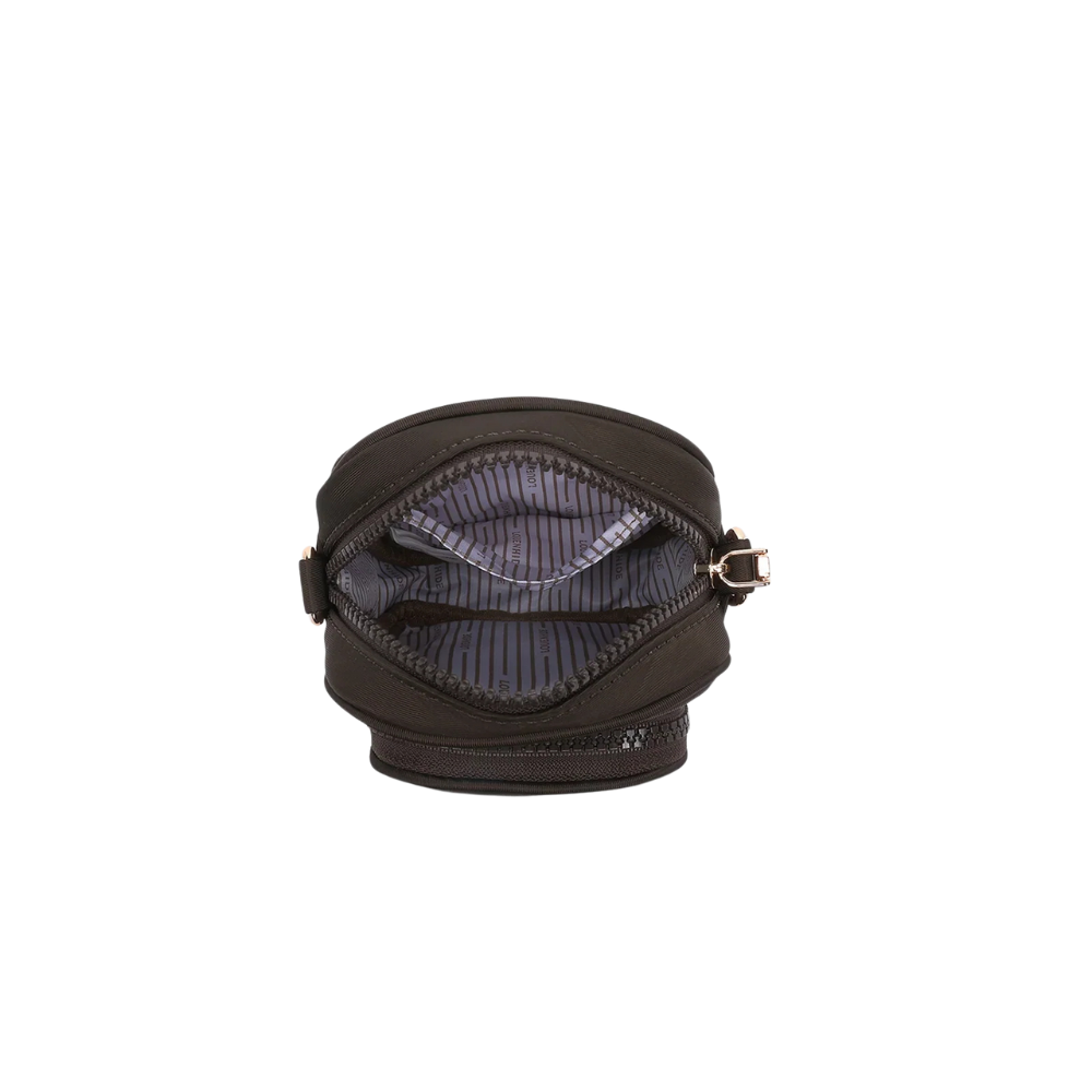 Louenhide Lyla Phone Bag Chocolate Open | Merchants Homewares