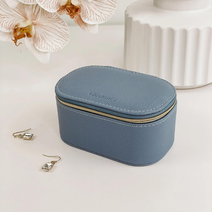 Louenhide Olive Jewellery Box Cloudy Blue | Merchants Homewares