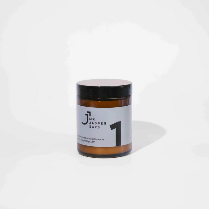 Mr Jasper Say #1 The Minimalist Kinda Guy Medium Candle | Merchants Homewares