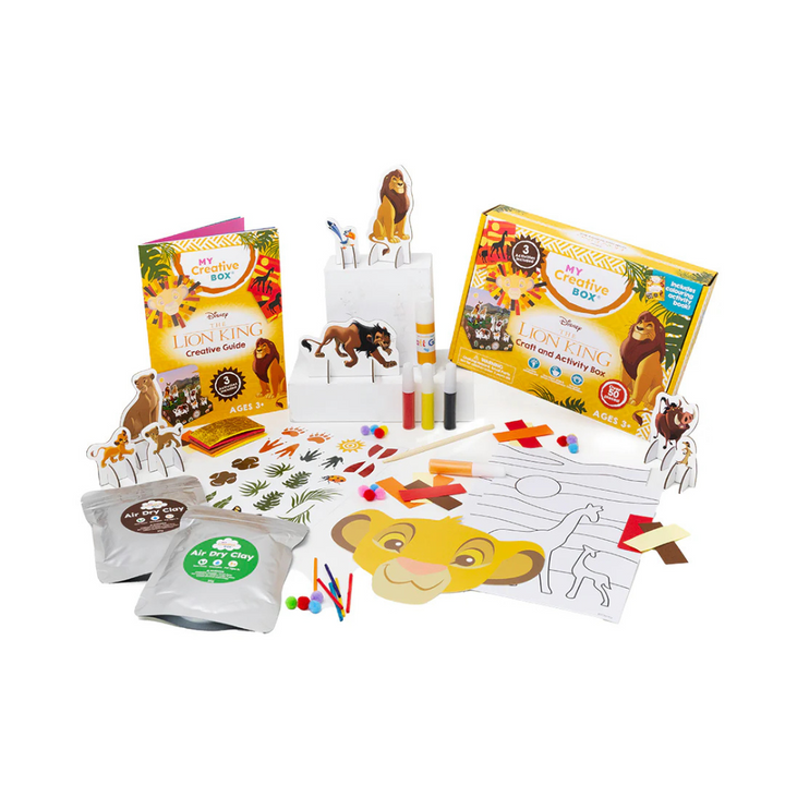 My Creative Box Disney The Lion King Craft & Activity Box Contents | Merchants Homewares