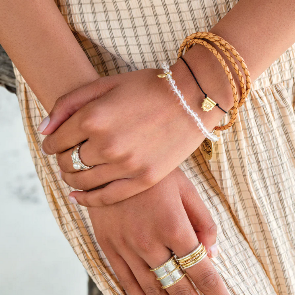 Palas Gem Bracelet Crystal Quartz Lifestyle | Merchants Homewares