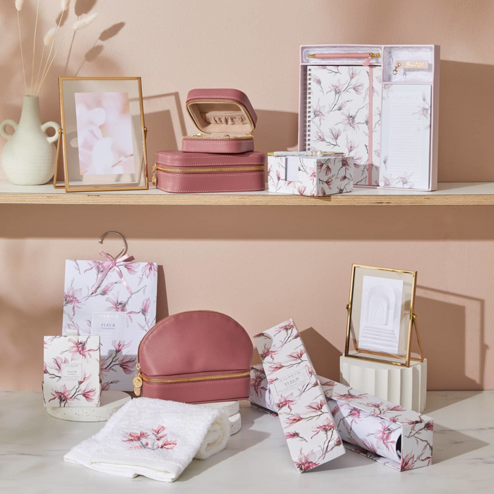 Pilbeam Amara Cosmetic and Jewellery Case Rosewood Lifestyle | Merchants Homewares