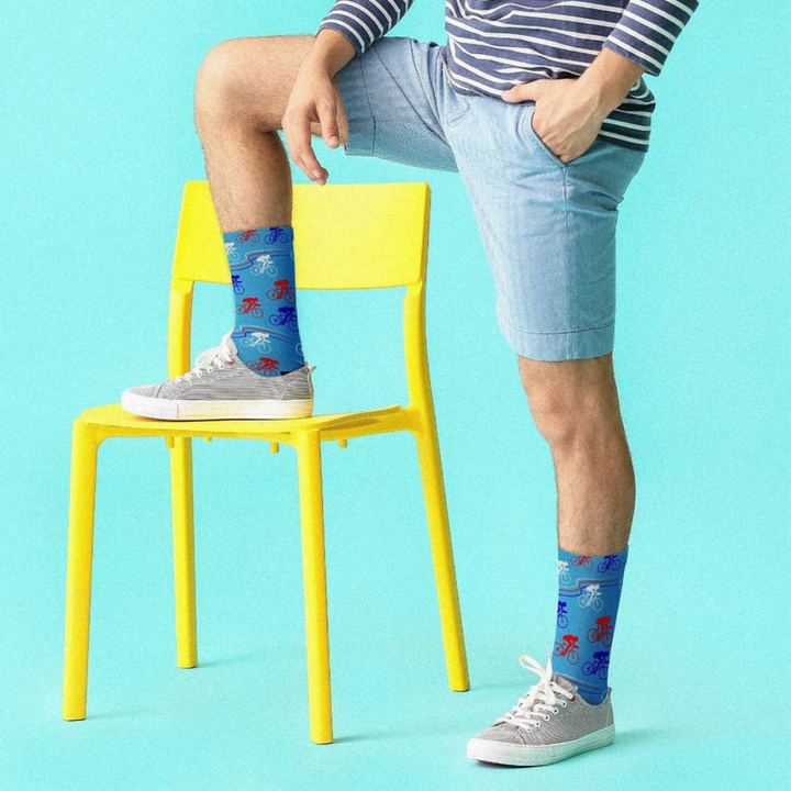 Red Fox Socks Bike Ride Socks Wide Lifestyle | Merchants Homewares