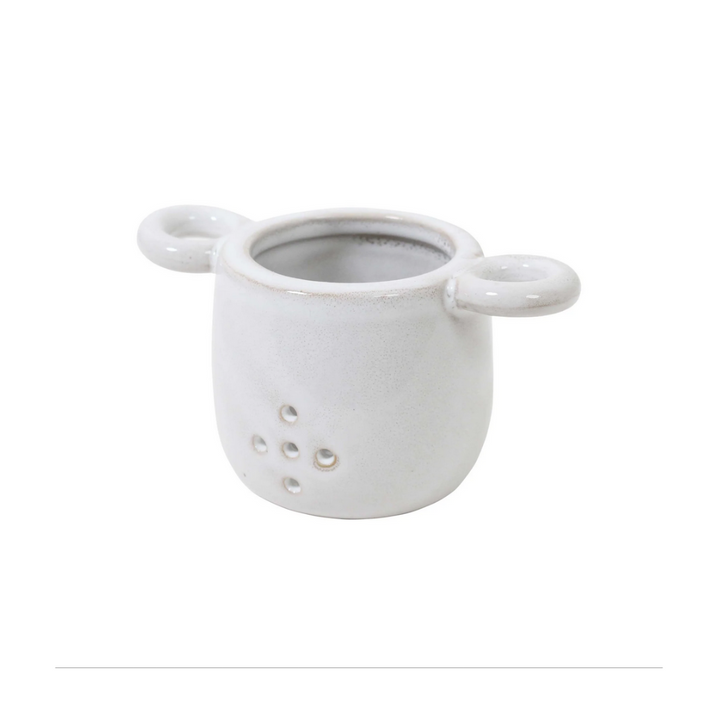 Robert Gordon Breakfast In Bed Tea Strainer Snow | Merchants Homewares