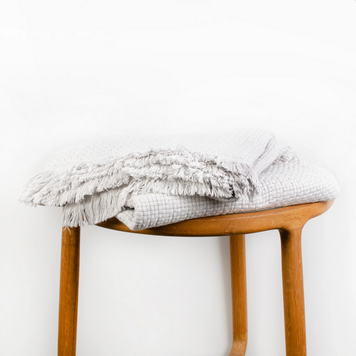 Seven Seas Cape Throw Dove Grey | Merchants Homewares
