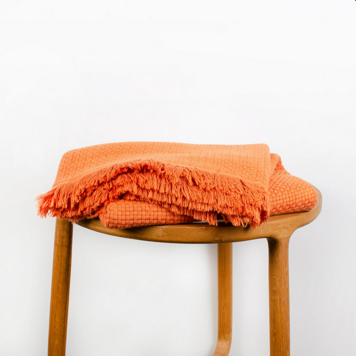 Seven Seas Cape Throw Terracotta | Merchants Homewares