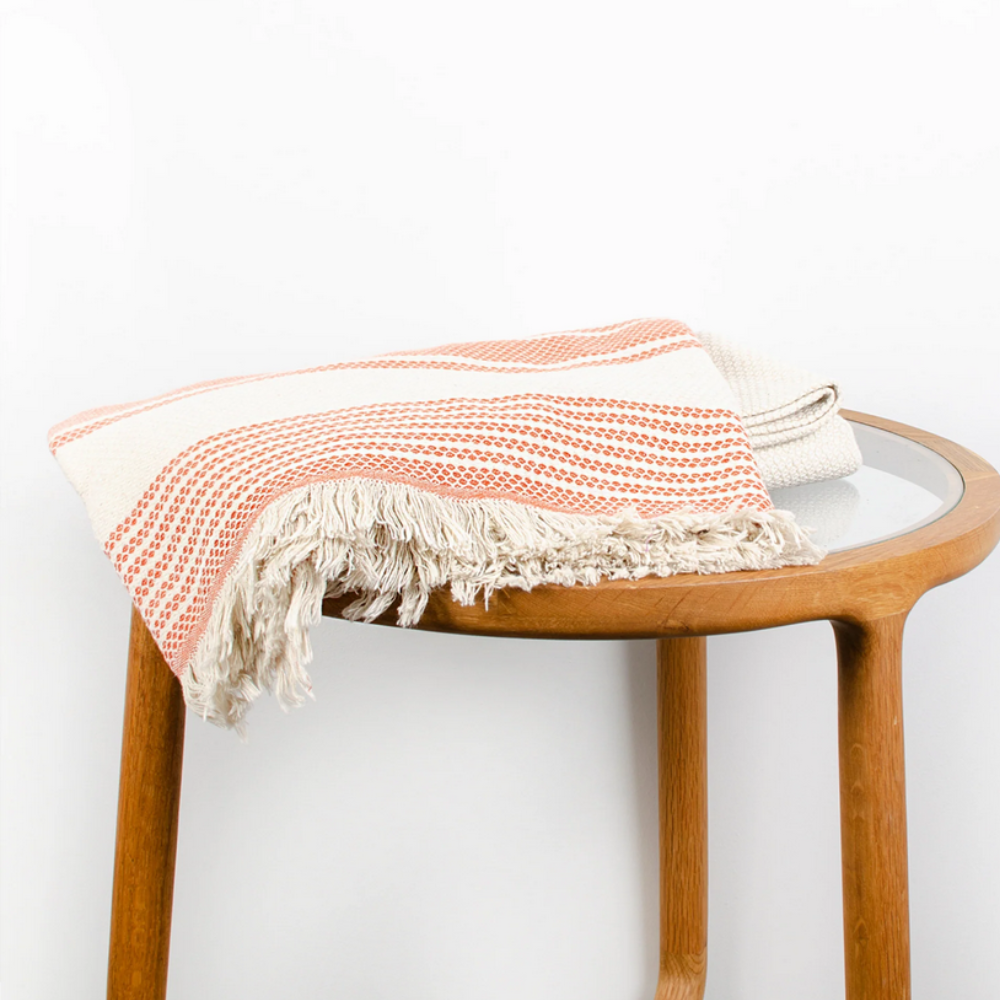 Seven Seas Denmark Throw Terracotta | Merchants Homewares