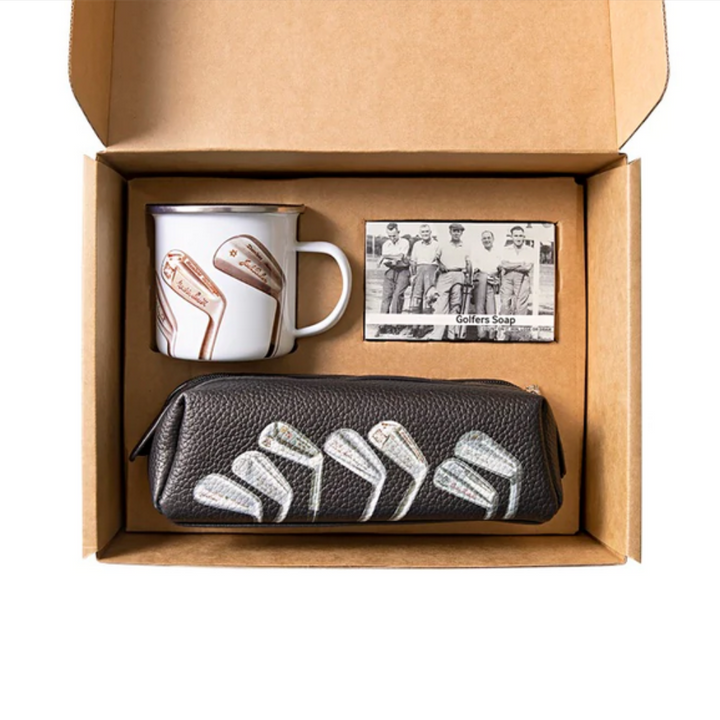 Sporting Nation The Golfer's Gift Box Open | Merchants Homewares