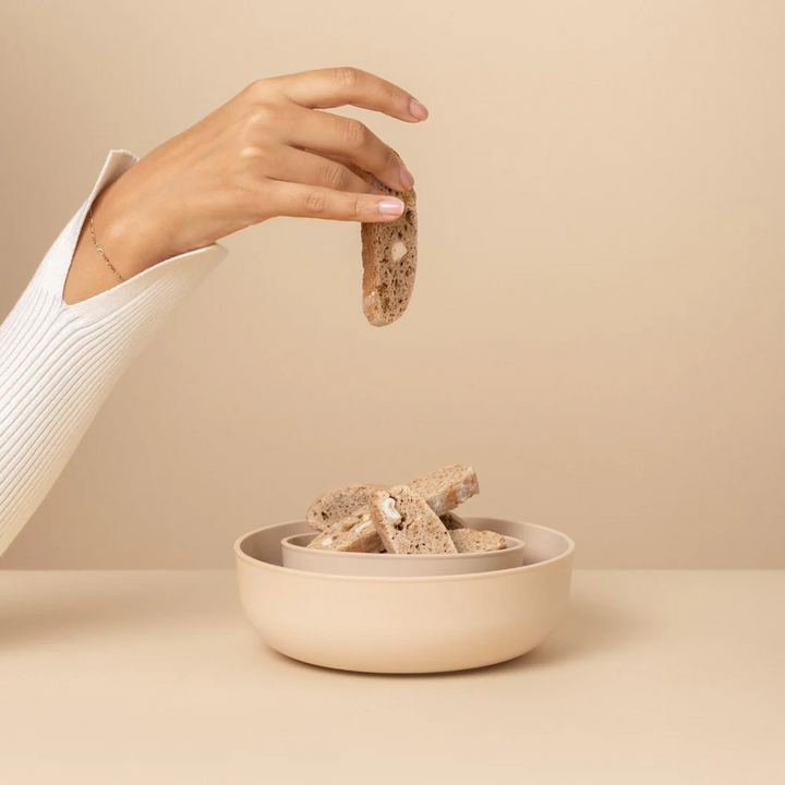 Styleware Nesting Bowl 2 Piece Set Biscotti Lifestyle | Merchants Homewares