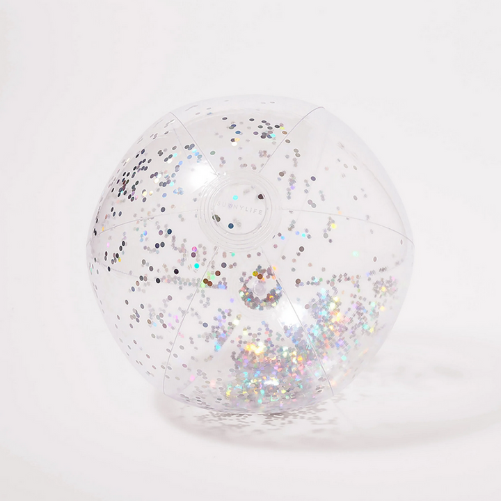 Sunnylife Inflatable Beach Ball Glitter | Merchants Homewares