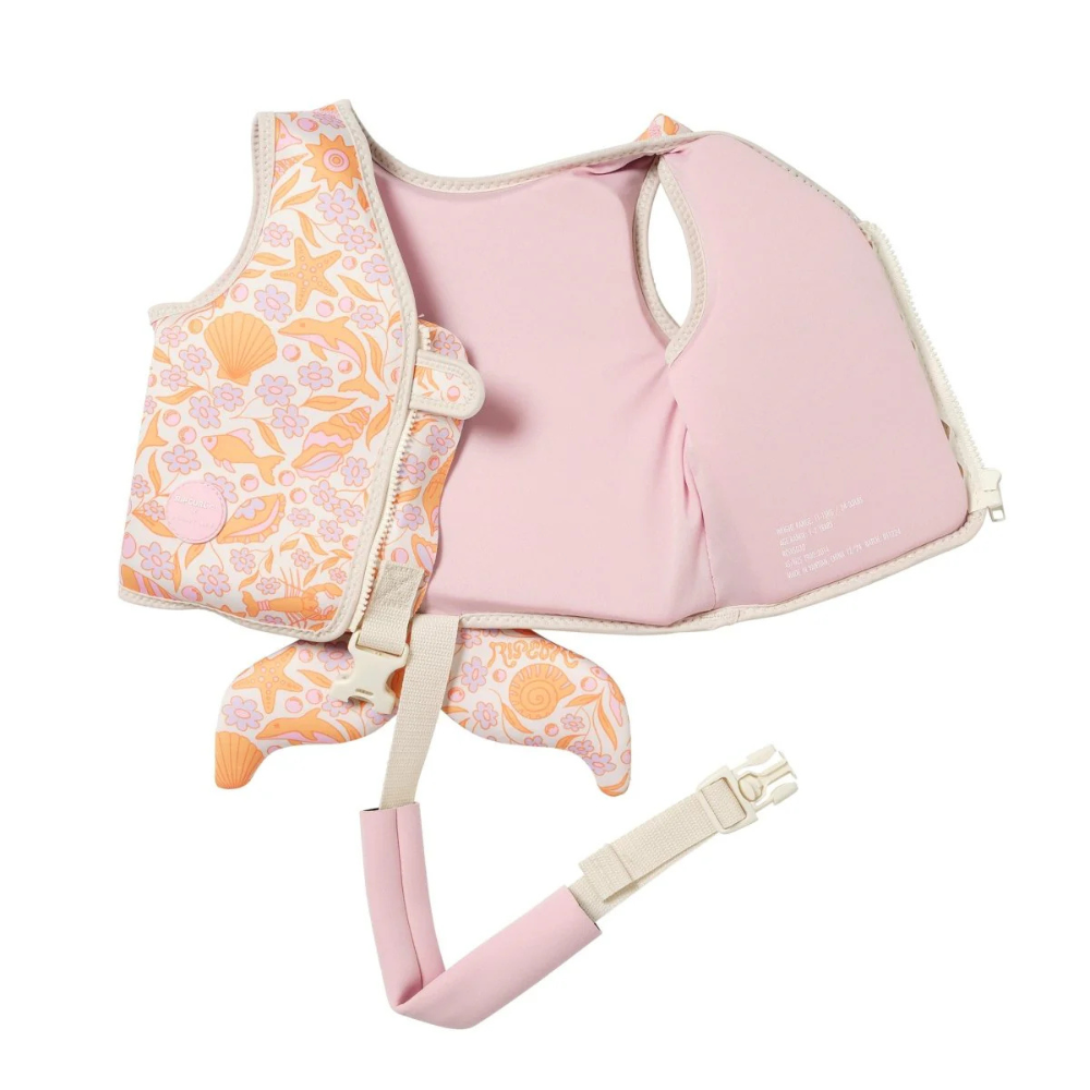 Sunnylife Kids Swim Vest 1-2 Ocean Magic Pink 3D | Merchant Homewares