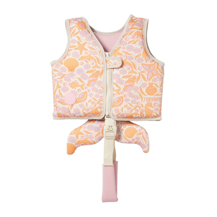 Sunnylife Kids Swim Vest 1-2 Ocean Magic Pink 3D | Merchant Homewares