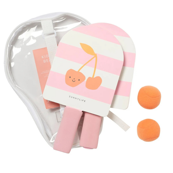Sunnylife Kids Velcro Beach Bats Cotton Candy | Merchant Homewares