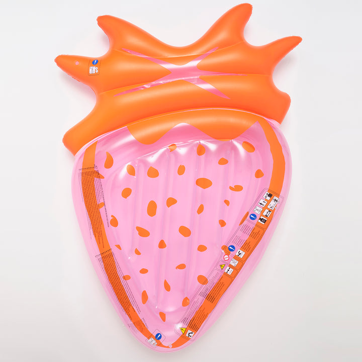 Sunnylife Luxe Lie-On Float Strawberry Pink Berry | Merchants Homewares
