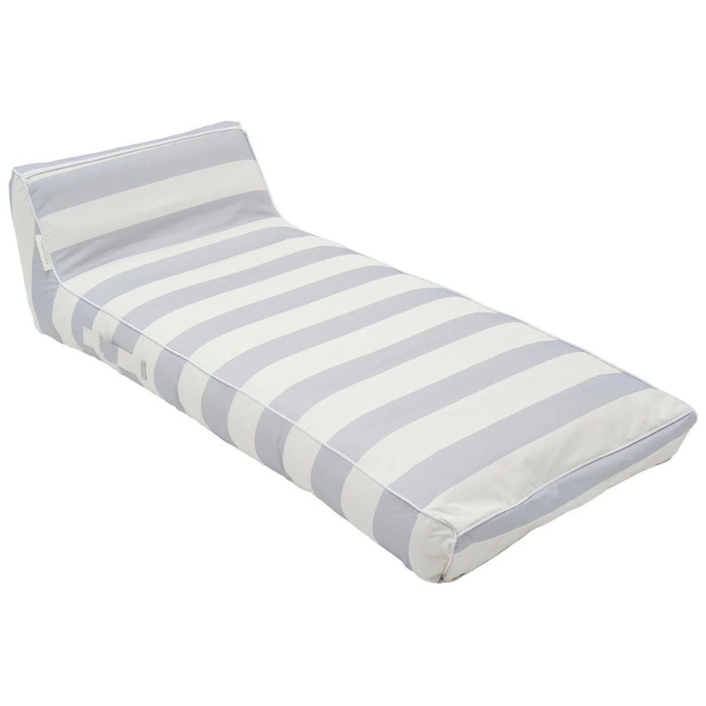 Sunnylife | Luxe Lie-On Lounger | Lazy Days Blue Stripe