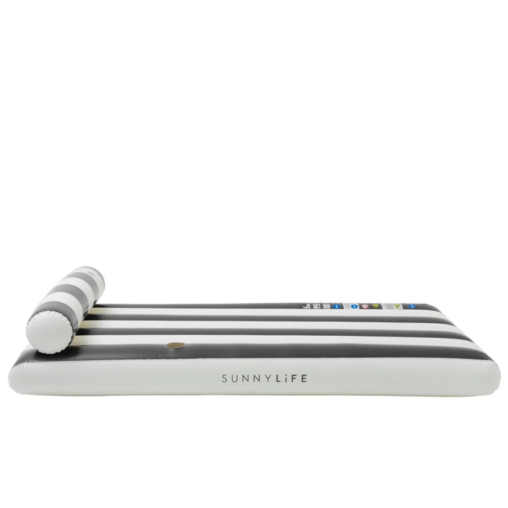 Sunnylife Luxe Lilo Black Stripe | Merchant Homewares