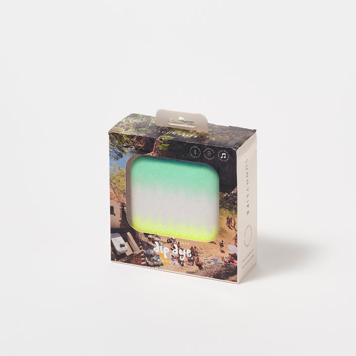 Sunnylife Travel Speaker Dip Dye Packaged | Merchants Homewares