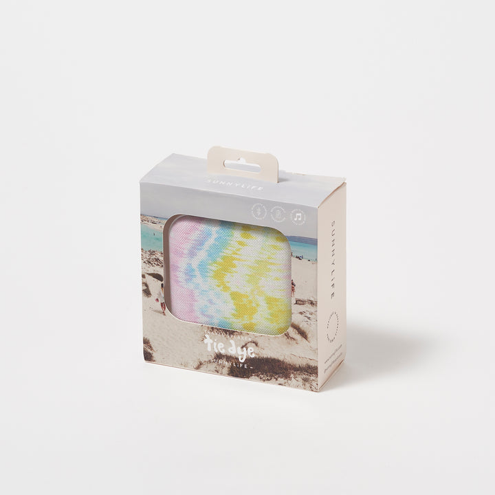Sunnylife Travel Speaker Tie Dye Packaged | Merchants Homewares