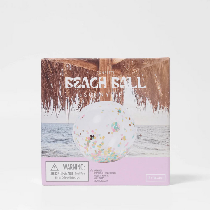 Sunnylife Inflatable Beach Ball Confetti Multi | Merchants Homewares