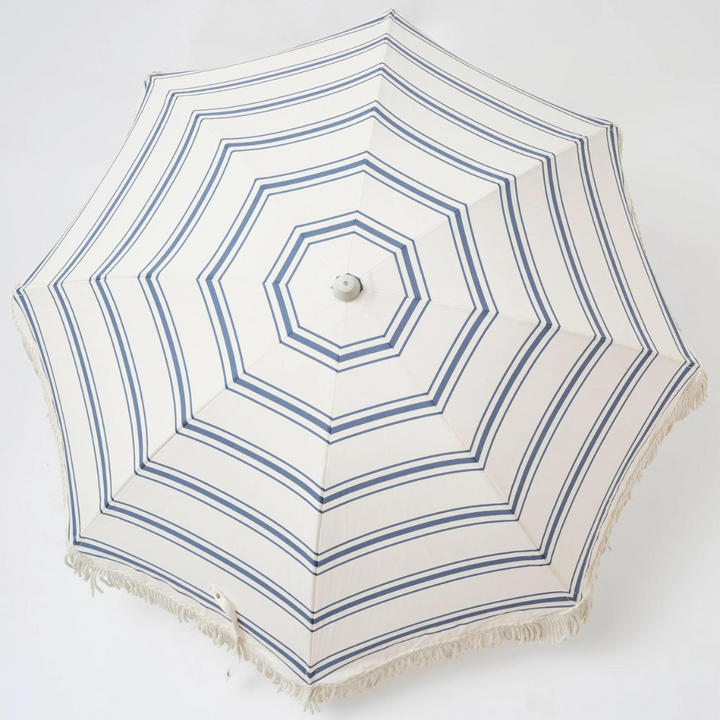 Sunnylife Luxe Beach Umbrella The Resort Coastal Blue | Merchants Homewares