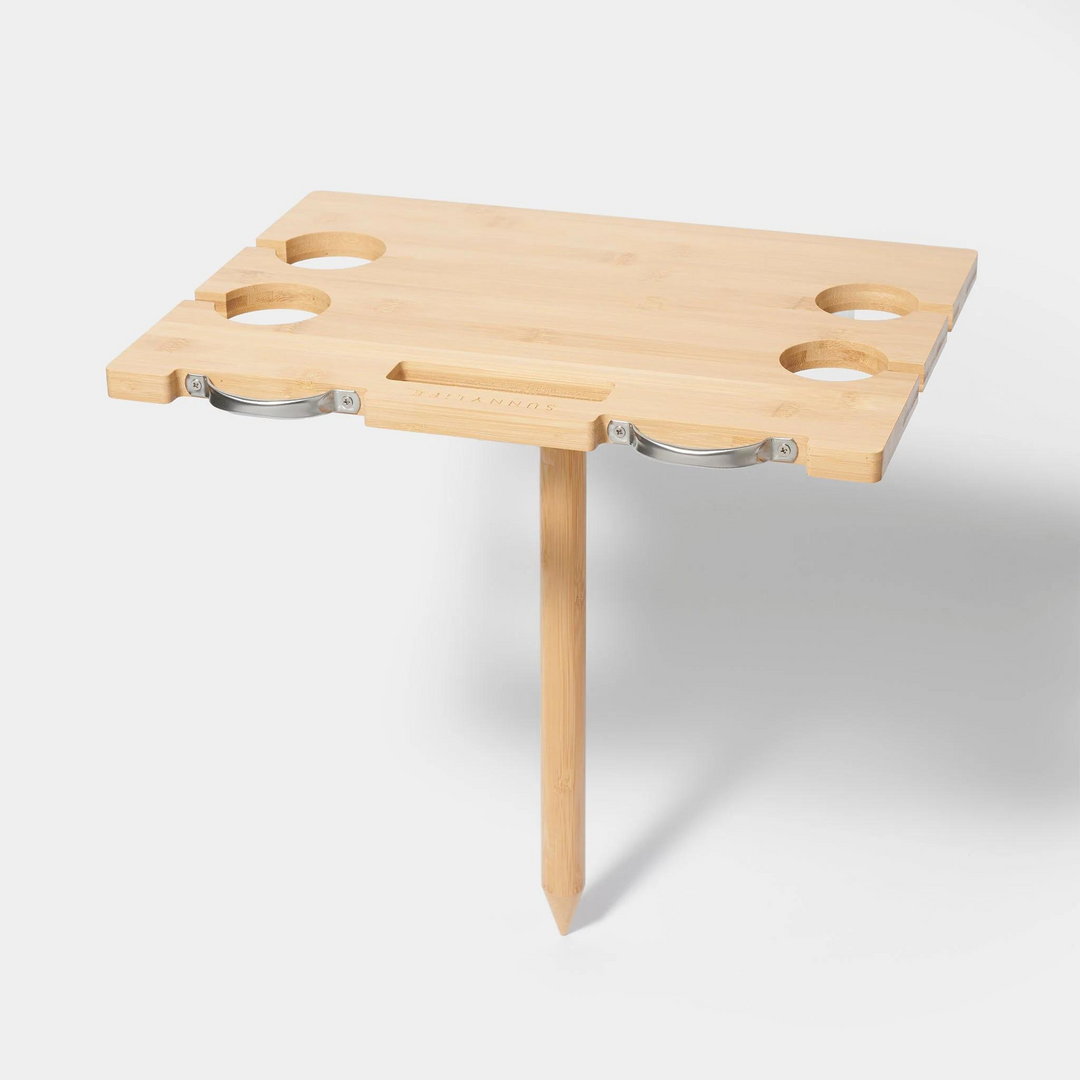 Sunnylife Portable Picnic Table Le Weekend Natural | Merchants Homewares