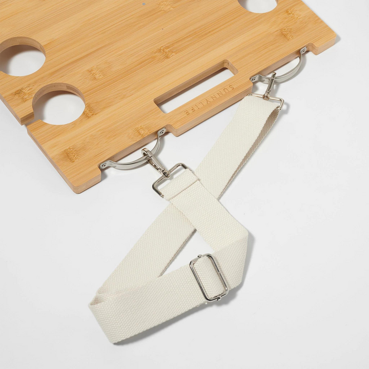 Sunnylife Portable Picnic Table Le Weekend Natural | Merchants Homewares