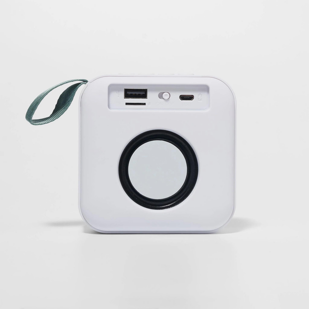 Sunnylife Portable Travel Speaker The Vacay Olive Stripe | Merchants Homewares