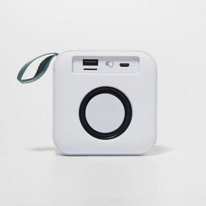 Sunnylife Portable Travel Speaker The Vacay Olive Stripe | Merchants Homewares