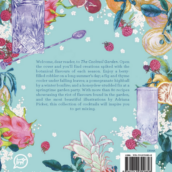 Harper Collins The Cocktail Garden Book Blurb | Merchants Homewares