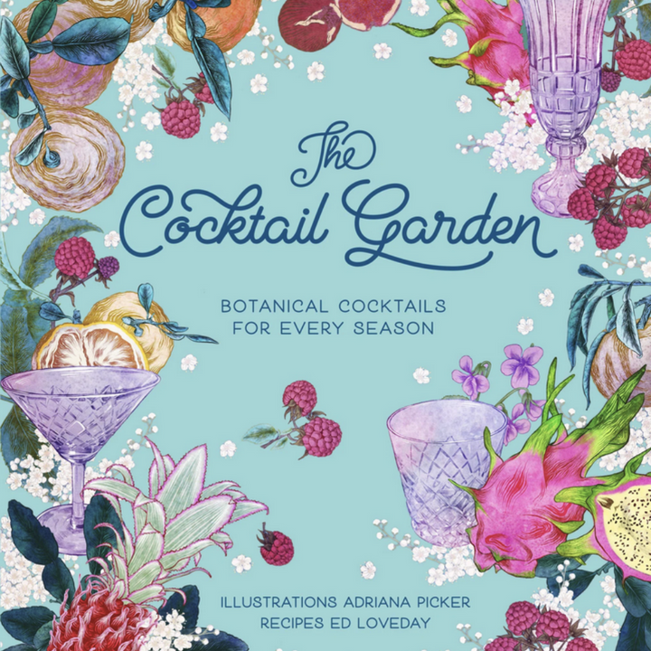 Harper Collins The Cocktail Garden Book Front Cover Zoomed | Merchants Homewares