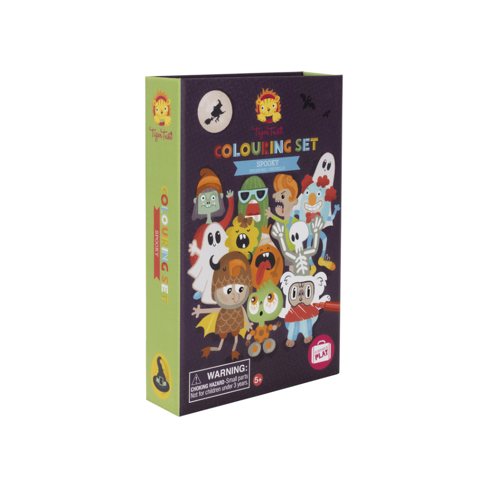 Tiger Tribe Spooky Colouring Set | Merchants Homewares