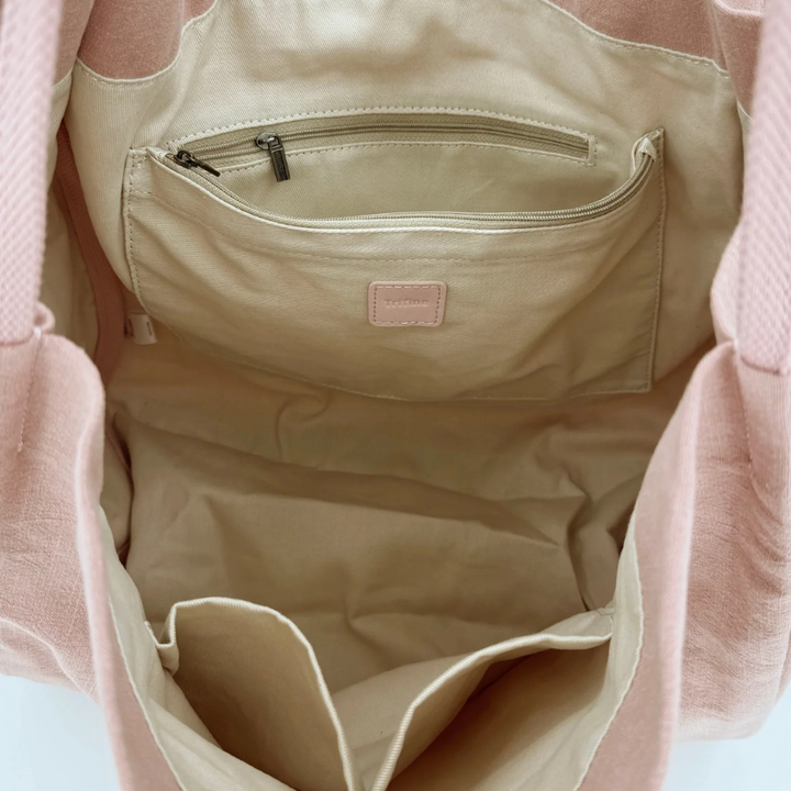 Trifine | Land and Sea Tote Bag | Pink