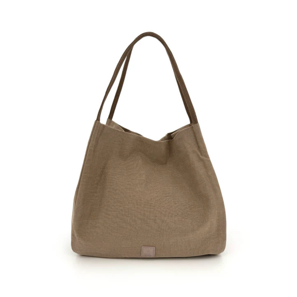 Trifine | Land and Sea Tote Bag | Taupe