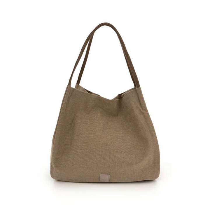 Trifine | Land and Sea Tote Bag | Taupe