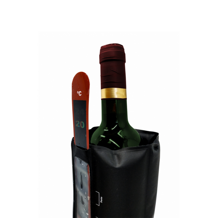 Vin Bouquet Thermometer & Cooler Bag Close Up | Merchants Homewares