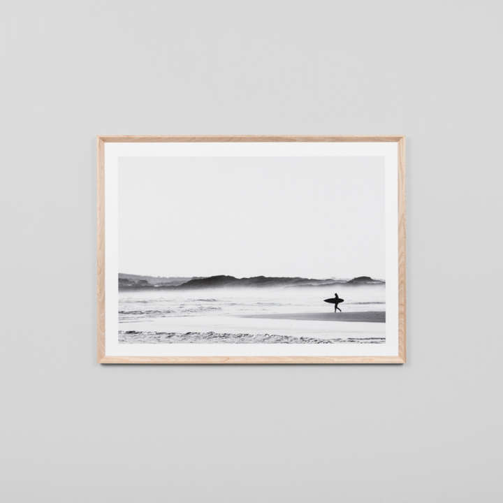 Warranbrooke Morning Surf Framed Print | Merchant Homewares