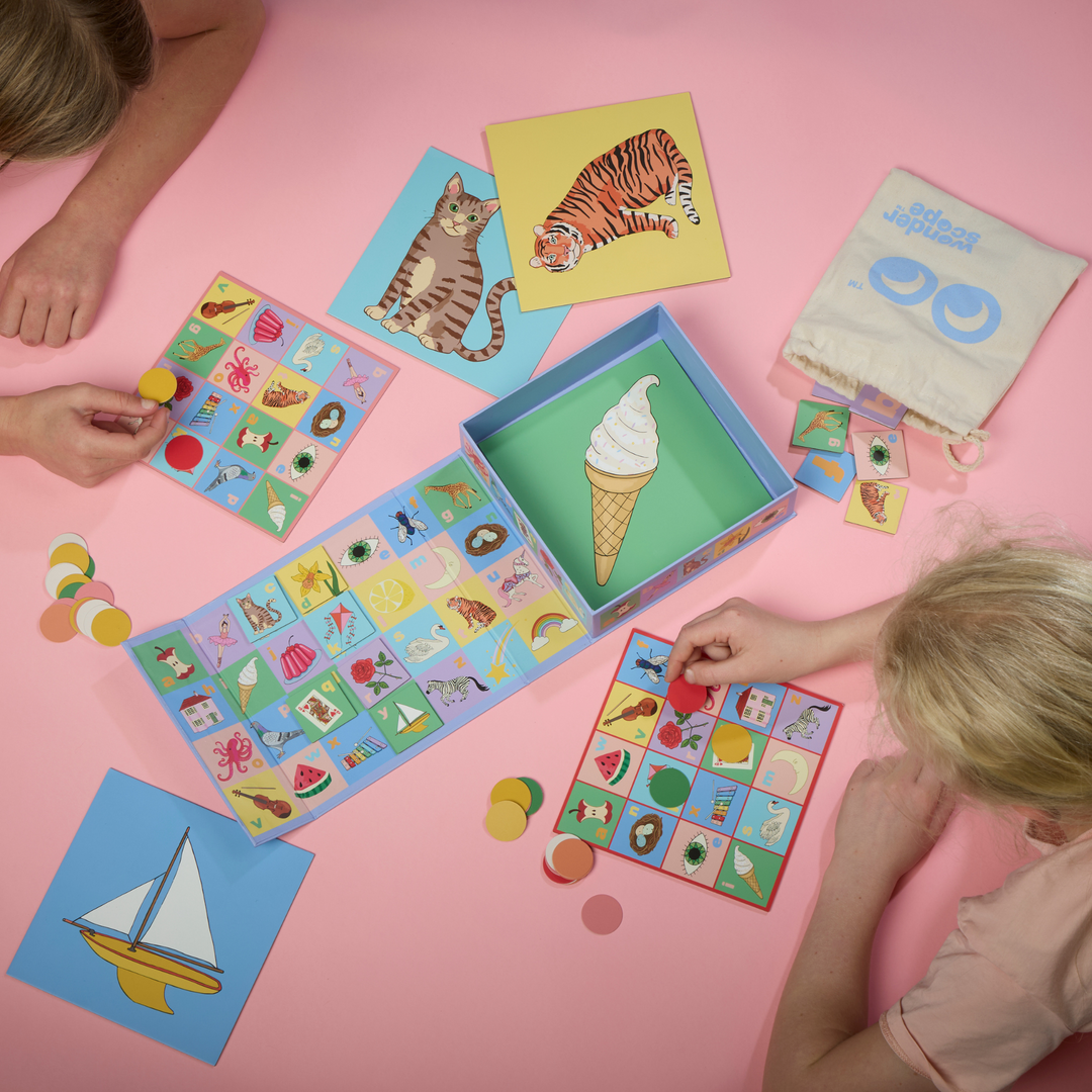 Wonderscope Alphabet Bingo Lifestyle | Merchants Homewares