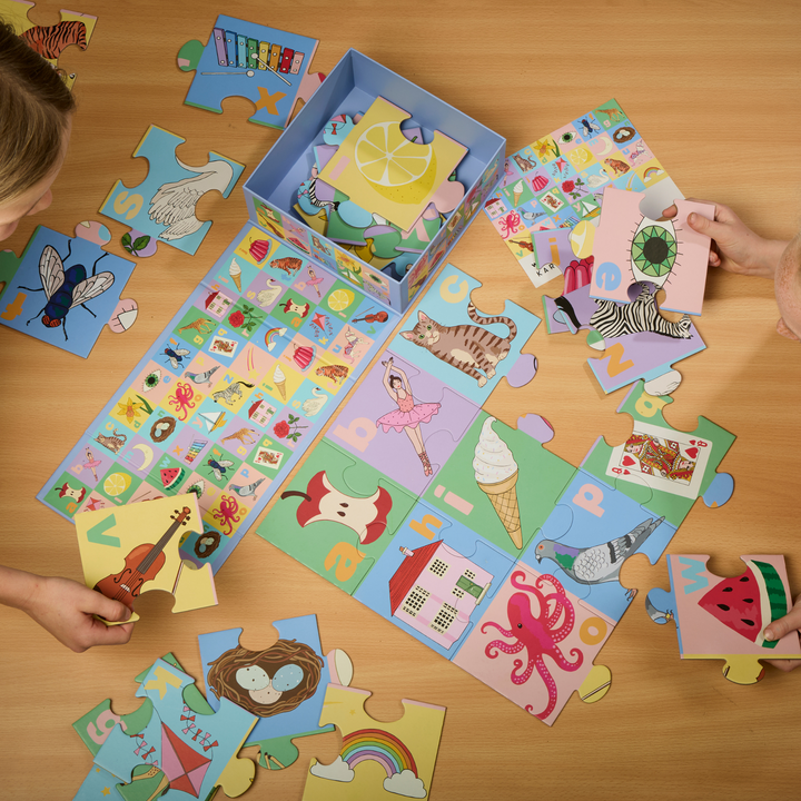 Wonderscope Alphabet Floor Puzzle Lifestyle | Merchants Homewares