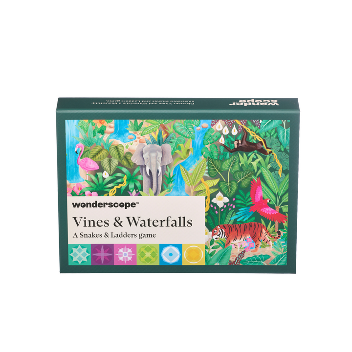 Wonderscope Vines & Waterfalls A Snakes & Ladders Game | Merchants Homewares