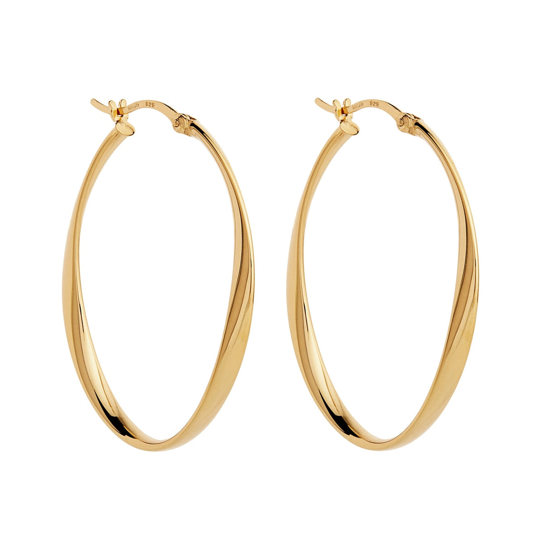 Najo Gold Large Cinta Earrings | Merchants Homewares