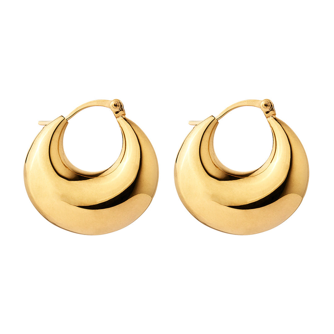 Najo | Gold Billow Earrings | Merchants Homewares