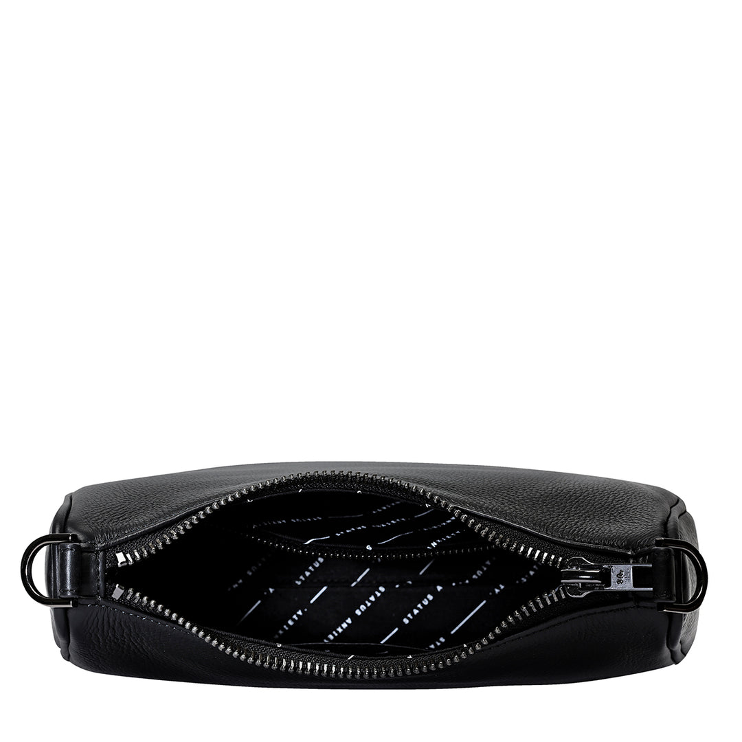 Status Anxiety Look Both Ways Black Top View Unzipped | Merchants Homewares