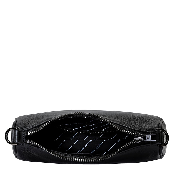 Status Anxiety Look Both Ways Black Top View Unzipped | Merchants Homewares